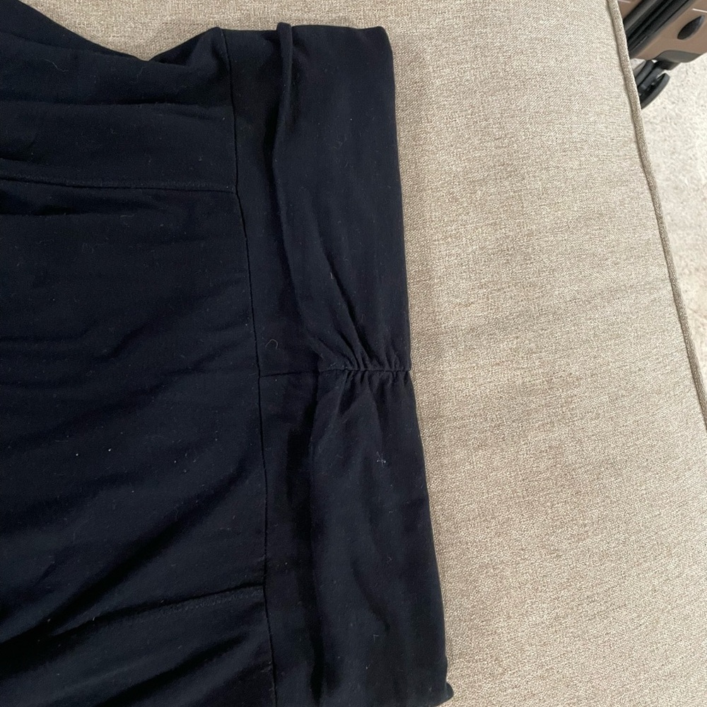 A Line Black Maxi Skirt - Picture 3 of 3
